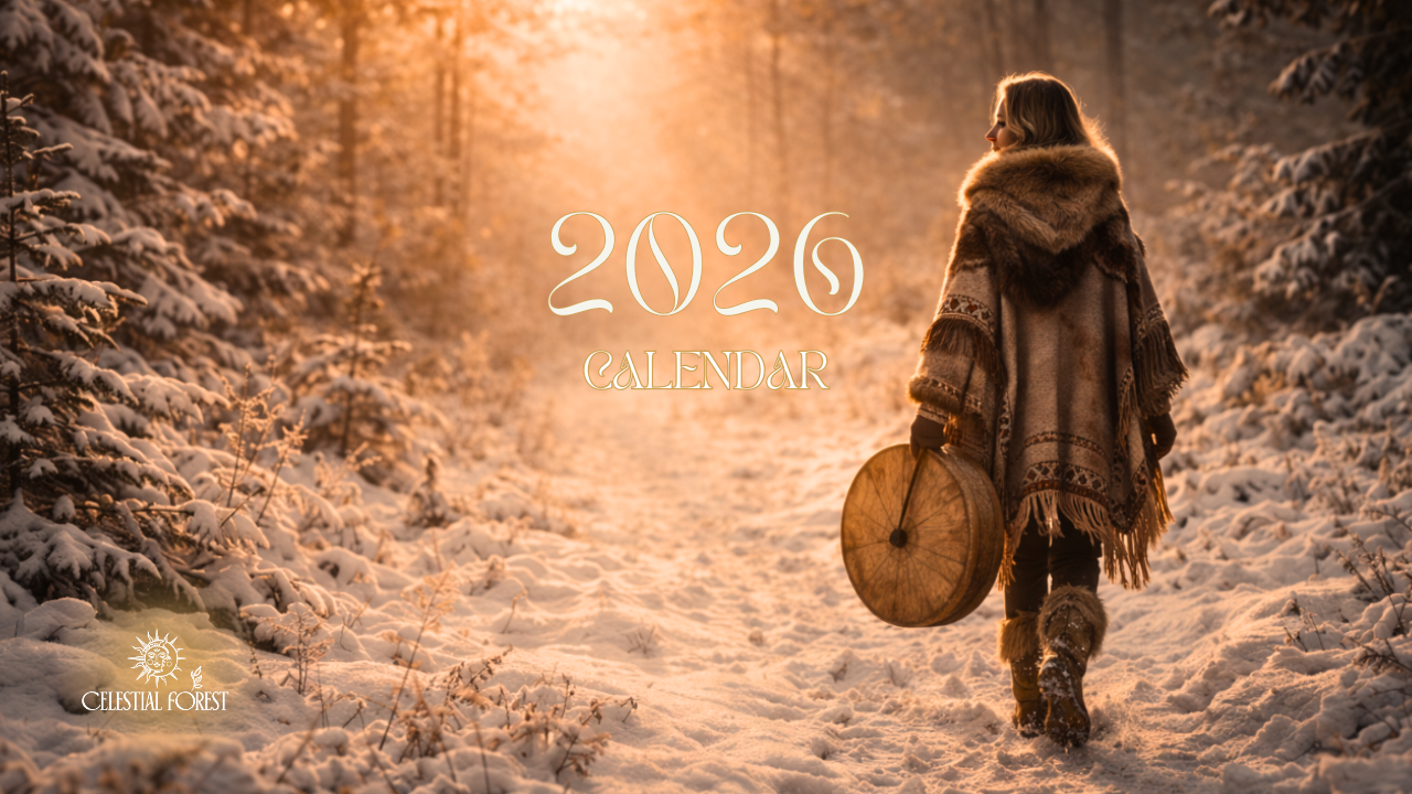 Minimalist printable calendar inspired by nature and calm presence